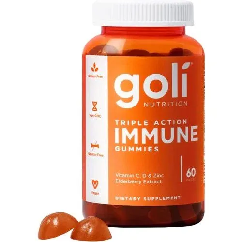 Goli Triple Action Immune Gummies