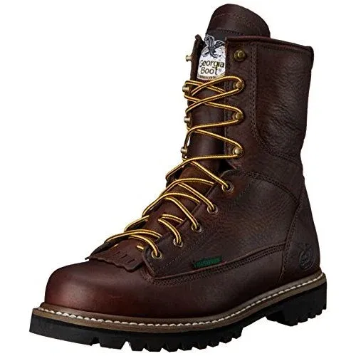 Georgia Boot Waterproof Lace-To-Toe Work Boot