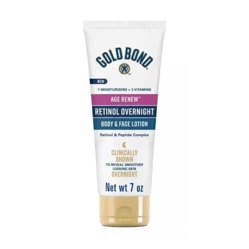 Gold Bond Age Renew Retinol Overnight Body and Face Lotion
