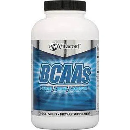 Vitacost BCAAs L-Leucine, L-Valine, L-Isoleucine