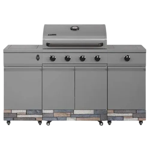 TYTUS Fresno Series Gunmetal Gray Island Grill