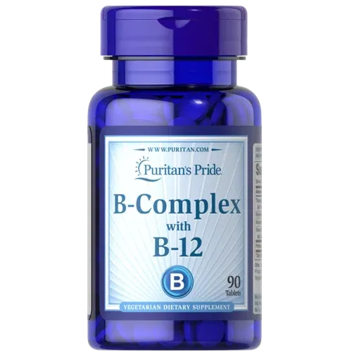 Puritan's Pride Vitamin B-Complex and Vitamin B-12