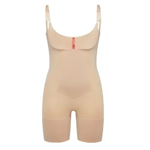 Spanx OnCore Open-Bust Mid-Thigh Bodysuit