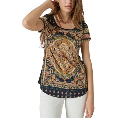 Lucky Brand Persian Carpet Tee