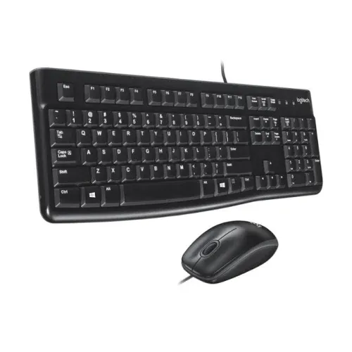 Logitech MK120 Corded keyboard and mouse combo