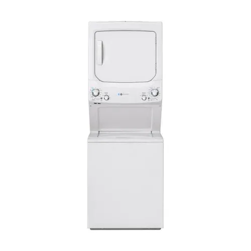 GE 3.9 Cu. Ft. Top Load Washer and 5.9 Cu.Ft Gas Dryer Laundry Center