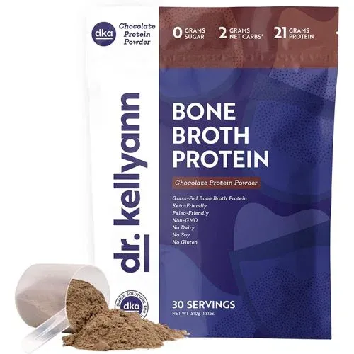Dr. Kellyann Chocolate Bone Broth Protein Powder