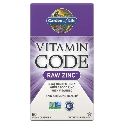 Garden of Life Vitamin Code Raw Zinc