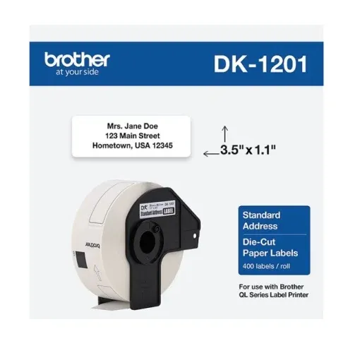 Brother DK120124PK Paper Labels