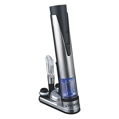 Wine Enthusiast Electric Blue 1 Automatic Wine Opener