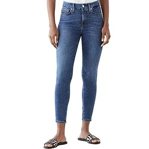 Good American Good Legs Skinny Cropped Jeans