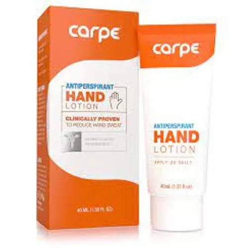 Carpe Antiperspirant Hand Lotion
