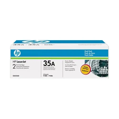 HP 35A Black Original LaserJet Toner Cartridges