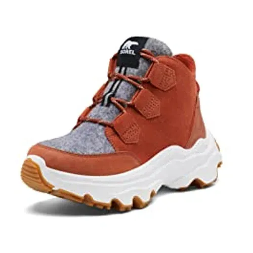 SOREL Women's Kinetic Breakthru Caribou Sneaker Boot