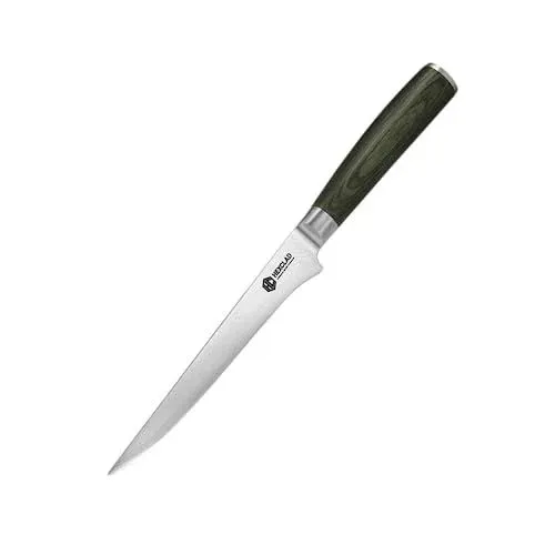 HexClad Damascus Steel 6” Boning & Filet Knife