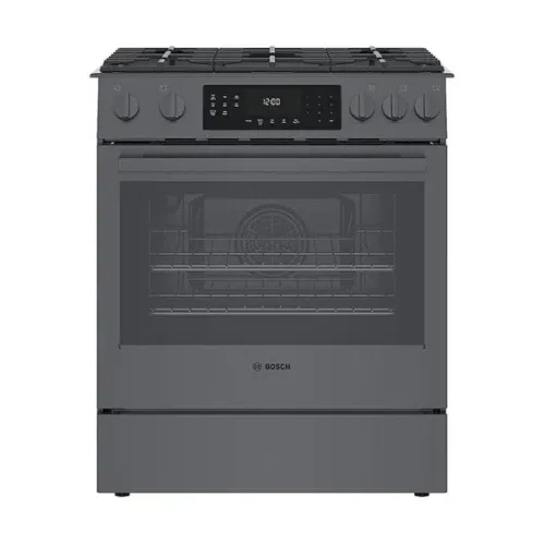 Bosch 800 Series 4.8 Cu. Ft. Self-Cleaning Slide-In Gas Convection Range