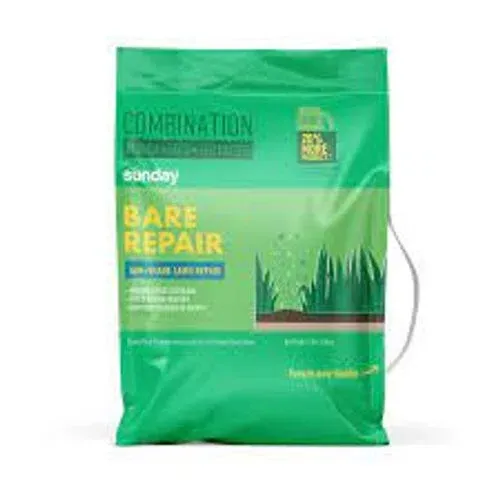 Sunday Bare Repair Sun + Shade Lawn Treatment + Grass Seed