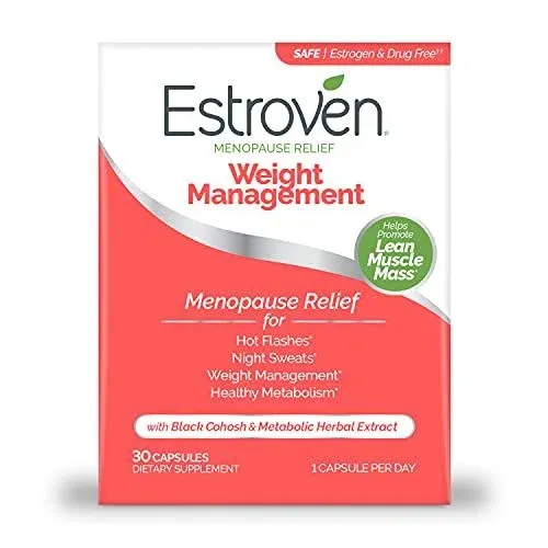 Estroven Menopause Relief Weight Management