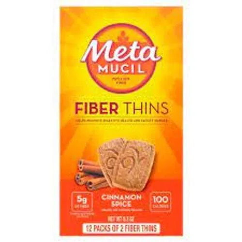 Metamucil Cinnamon Spice Fiber Thins