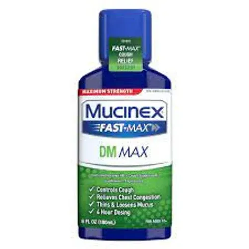 Mucinex Maximum Strength Fast-Max DM MAX