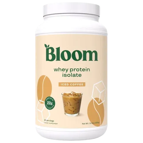 Bloom Nutrition Whey Isolate Protein Powder