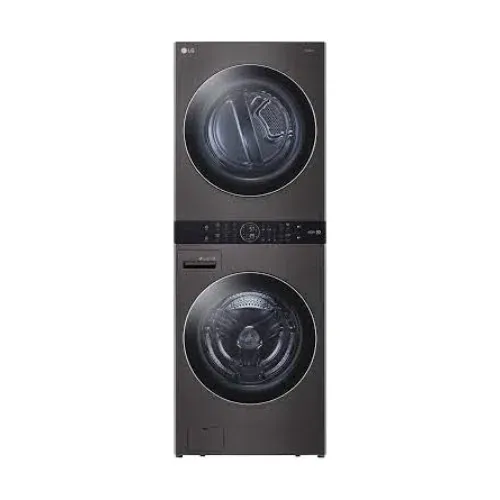 LG 4.5 Cu.Ft. HE Smart Front-Load Washer and 7.4 Cu.Ft. Gas Dryer WashTower