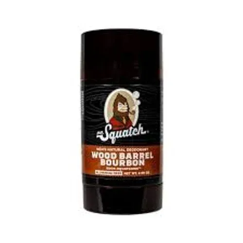 Dr. Squatch Wood Barrel Bourbon Deodorant