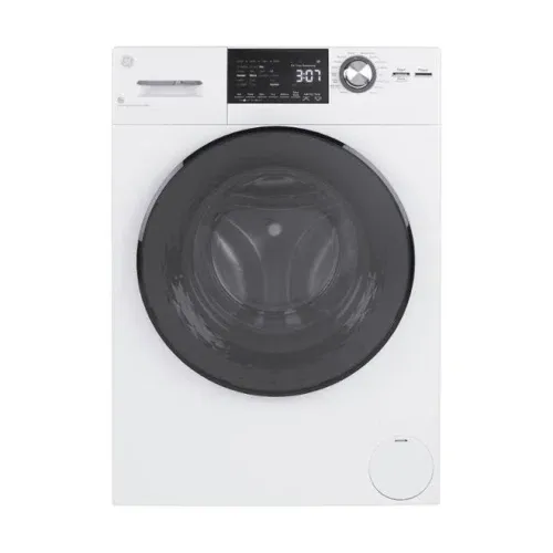 GE 2.4 Cu. Ft. Front Load Washer and Electric Dryer Combo with Steam