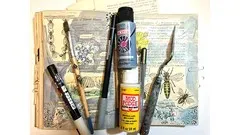 Create an Altered Book Art Journal Workshop