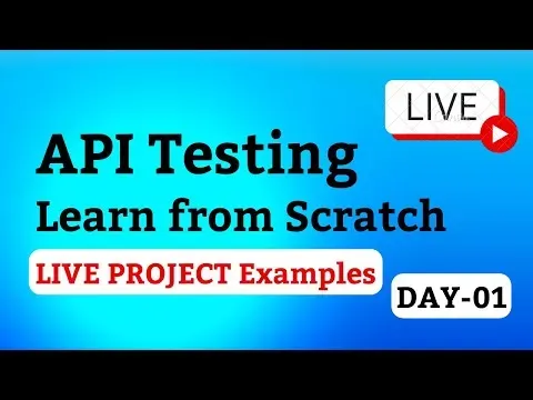 API Testing using Postman Live Project Day-01 LIVE Testers Talk