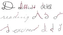 Measurement-Based Handwriting Movement Analysis - Level III