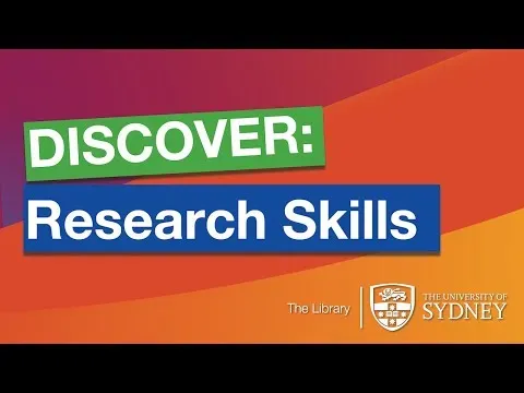 Discover: Research Skills