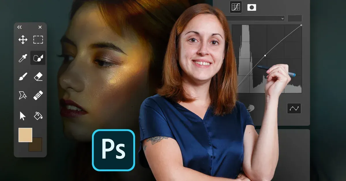 Adobe Photoshop for Retouching Portraits