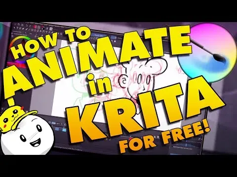 How To Animate in Krita for Beginners UPDATED 2023!