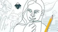Create vector line art illustrations with Inkscape