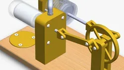 SOLIDWORKS: Designing a Stirling Engine