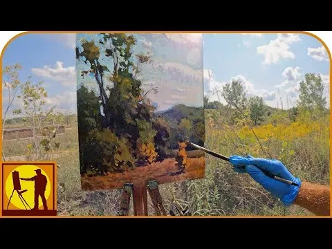 10 EASY TIPS for You to get Better Paintings Quick +Plein Air Demo