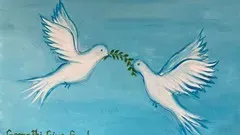 Learn to draw & paint a Peace Dove - Peace Collection 1 FREE