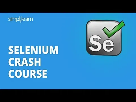 Selenium Crash Course 2023 Selenium Tutorial For Beginners Selenium Tutorial Simplilearn