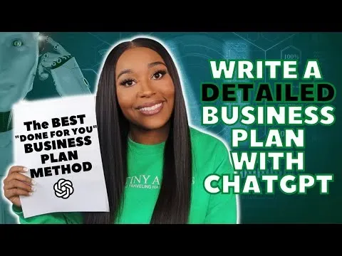 How To Write A DETAILED Business Plan in 2023 with ChatGPT Using Artificial Intelligence For Help
