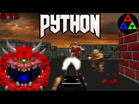 Creating a DOOM (Wolfenstein) - style 3D Game in Python