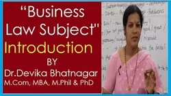 Business Law (Merchantile Law)