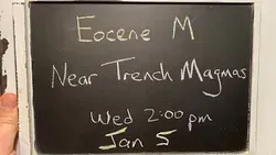Eocene M - Near Trench Magmas w& Jeff Tepper