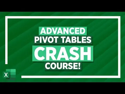 Advanced Pivot Tables Tutorial in Excel - 25 Hour Pivot Table Excel Course