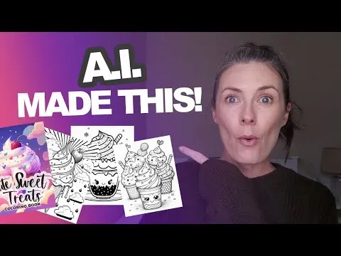 AI Created This Coloring Book! How To Publish Coloring Books On Amazon KDP Using MidJourney