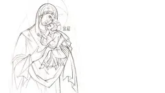 Byzantine Iconography Series 9 (P1) : Theotokos and Christ