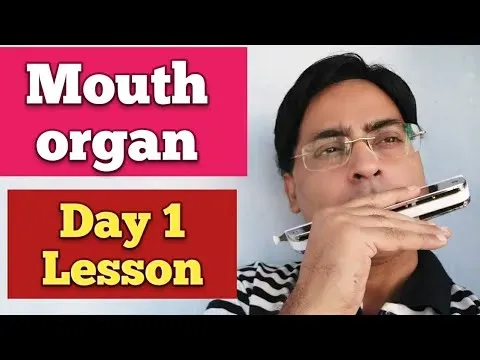 Mouth organ Day 1 lesson& Harmonica basic Day 1 tutorial& Mouth organ first lesson&Harmonica lesson