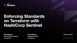 Enforcing Standards on Terraform with HashiCorp Sentinel