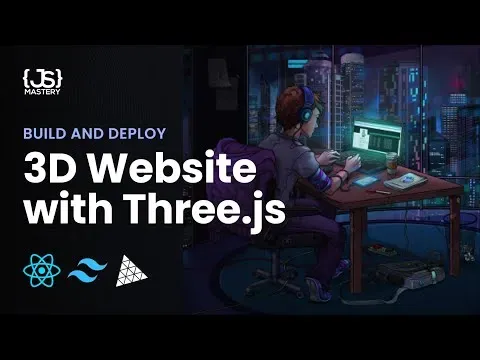 Build and Deploy an Amazing 3D Web Developer Portfolio in React JS Beginner Threejs Tutorial